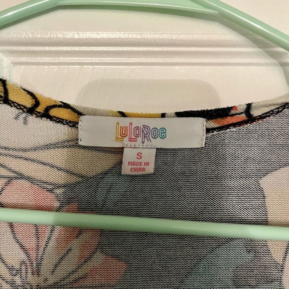 LuLaRoe Floral Sarah Duster - Picture 3 of 7